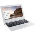 laptop acer chromebook cb3 111 c8ub 116 intel dual core n2830 2gb 16gb emmc google chrome white extra photo 3