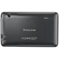 digiland dl701q 7 quad core 13ghz 8gb wifi bt gps fm radio android 44 kk black extra photo 2