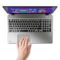 toshiba satellite e55t a5320 156 touch screen intel core i5 4200u 4gb 500gb windows 81 silver extra photo 1