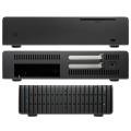case streacom st fc10b htpc fanless aluminium black extra photo 1