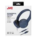 jvc ha s33ucau on ear headphone usb c blue extra photo 1