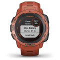 garmin instinct 2x solar flame red extra photo 2