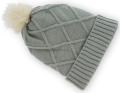 forever winter hat with handsfree grey diamonds extra photo 1