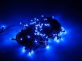 christmas tree lights led blue 100 pcs 94m extra photo 1