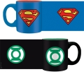 dc comics set 2 mini mugs 110ml superman green lantern extra photo 1
