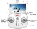 syma x23w quad copter 24g 4 channel with gyro camera black extra photo 1