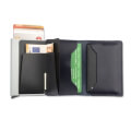 lavavik anti rfid nfc wallet for credit cards navy extra photo 1