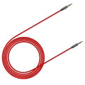 baseus cable yiven audio 35mm m30 15m red black extra photo 1