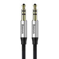 baseus cable yiven audio 35mm m30 15m silver black extra photo 1