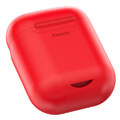 baseus wireless charger case for apple airpods red extra photo 1