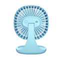 baseus pudding shape fan 3 speeds adjustable desktop cooling fan blue extra photo 4