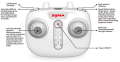 helicopter syma s5h hover function 3 channel infrared with gyro black extra photo 1
