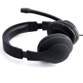 hama 139924 hs usb300 usb pc office headset stereo black extra photo 2