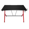 nitro concepts d12 gaming desk black red extra photo 1