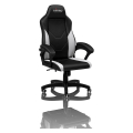 nitro concepts c100 gaming chair black white extra photo 1