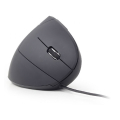 gembird mus ergo 01 ergonomic 6 button optical mouse black extra photo 1