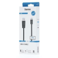 hama 200651 cable usb c plug usb a plug usb 32 gen 1gold plated 075 m black extra photo 1