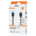 hama 205005 cable hdmi plug hdmi plug 15m 4k ethernet 1 star extra photo 1