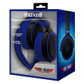 headphones with microphone maxell b52 black and blue extra photo 1