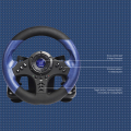 hama 186044 urage gripz 500 gaming steering wheel extra photo 7