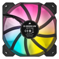 corsair icue sp120 rgb elite 120mm pwm fan triple pack with lighting node core extra photo 2