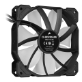 corsair icue sp120 rgb elite 120mm pwm fan triple pack with lighting node core extra photo 3