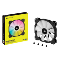 corsair icue sp140 rgb elite 140mm pwm fan single pack extra photo 5