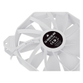 corsair icue sp140 rgb elite 140mm white pwm fan single pack extra photo 5