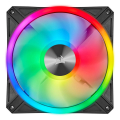 corsair icue ql140 rgb 140mm pwm dual fan kit with lighting node core extra photo 1