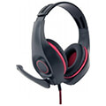 gembird ghs 05 r gaming headset with volume control red black 35 mm extra photo 1