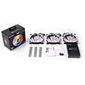 fan lian li bora digital br120 3 fan pack argb silver controller included extra photo 6