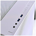 case lian li lancool 205 mesh mid tower tempered glass white extra photo 4