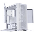 case lian li lancool ii mesh c snow mid tower tempered glass drgb white extra photo 1