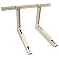 maclean mc 623 air conditioner bracket holder 550mm arm length galvanized steel up to 200kg extra photo 1
