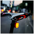 maclean mce355 rear bicycle lamp twilight sensor usb auto stop cob max 125lm extra photo 5