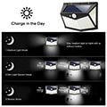 hunter x212 212led solar lamp 21200 18650 battery extra photo 2