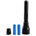 hunter x8019 epanafortizomenos fakos 2000lm 20w with 18650 charger extra photo 2