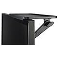 hama 118686 universal screen shelf for tv and pc monitors 300 x 127 cm black extra photo 2