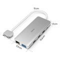 hama 200143 connect2mobile v2 usb c 3 x usb a vga hdmi ethernet hub multiport 7 ports extra photo 4