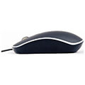 gembird mus 4b 06 bs optical mouse usb black silver extra photo 2