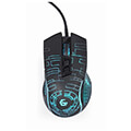 gembird musg rgb 01 usb led gaming mouse black extra photo 2