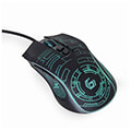 gembird musg rgb 01 usb led gaming mouse black extra photo 3