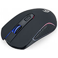 gembird musgw 6bl 01 6 button rechargeable wireless rgb gaming mouse firebolt black extra photo 2