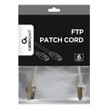 cablexpert pp6 025m w ftp cat6 patch cord white 025 m extra photo 1