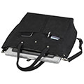 hama 216593 classy laptop bag shopper 34 36 cm 133 141 black extra photo 1