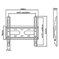 maclean mc 937 economic tv mount 23 42  extra photo 1