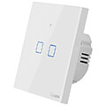 sonoff t2eu2c tx 2 channel touch light switch wi fi white extra photo 2