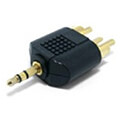 gembird a 458 35 mm plug to 2 x rca plug stereo audio adapter extra photo 1