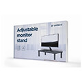 gembird ms table 01 adjustable monitor stand rectangle extra photo 3