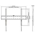 gembird wm 70f 01 tv wall mount 37 70  extra photo 1